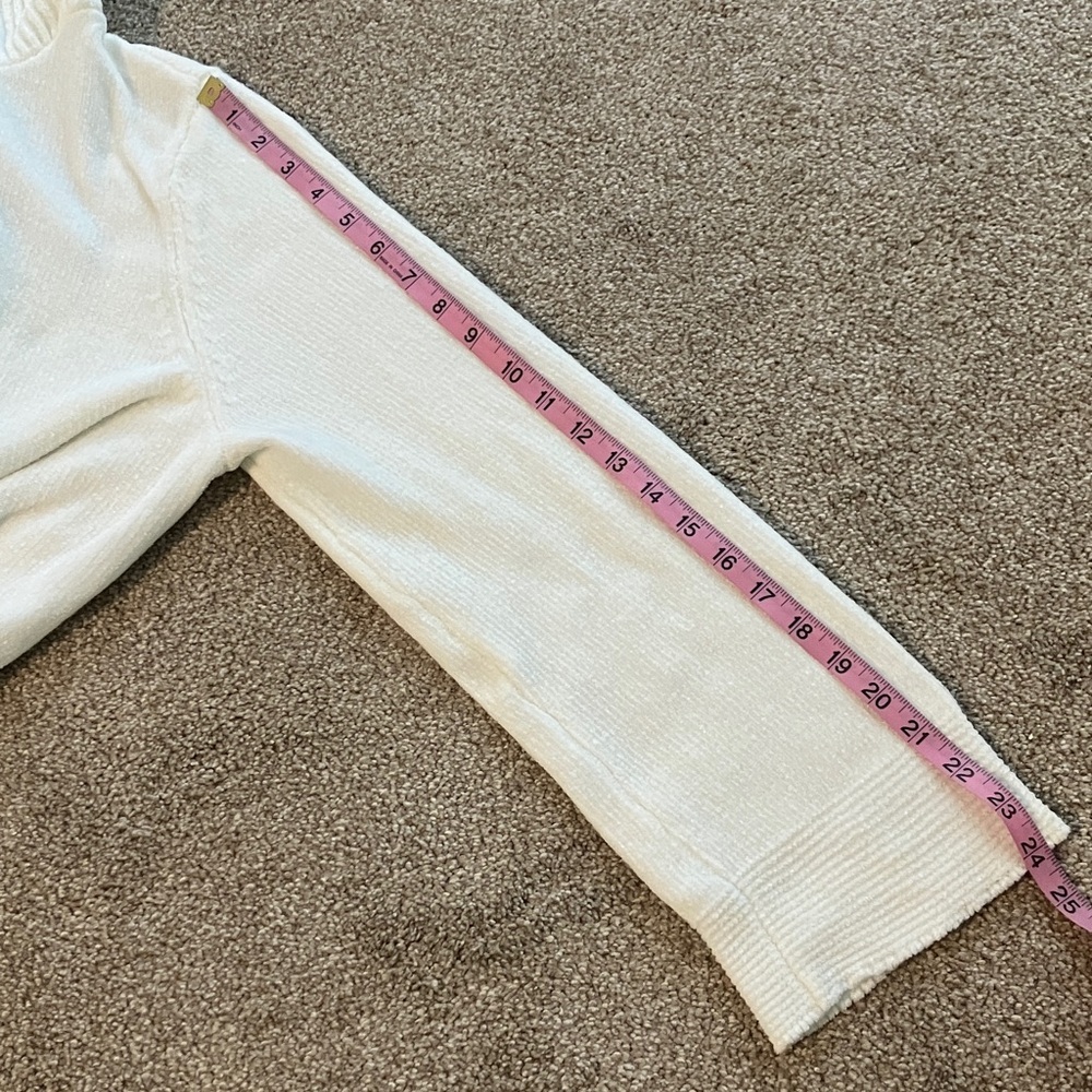 Soft Surroundings‎ Ivory PXL Knit Chunky Turtleneck Sweater - Picture 7 of 7